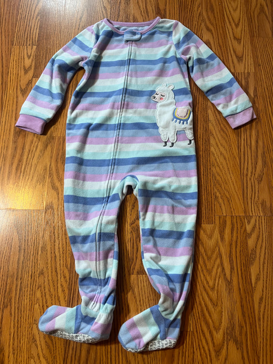 3t Carters girls fleece sleeper